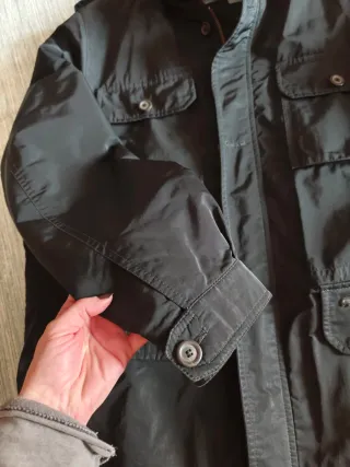 Cazadora Lacoste Negra Hombre