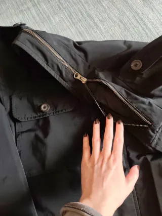 Cazadora Lacoste Negra Hombre