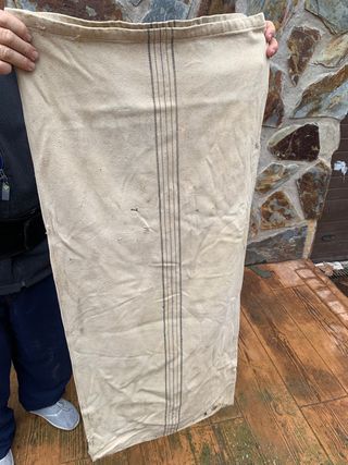 Albarda antigua de tela