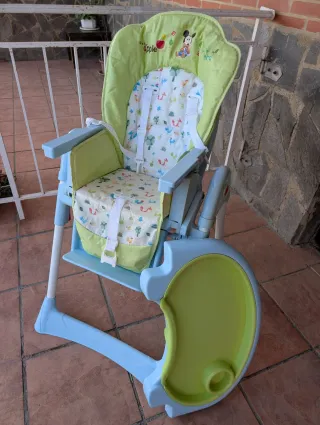 Trona reclinable para comer y dormir