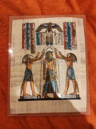 Cuadro Egipcio Papiro