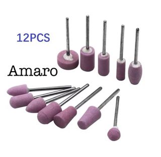 12 Acessórios/Pedras de Moagem/Polimento para Drem