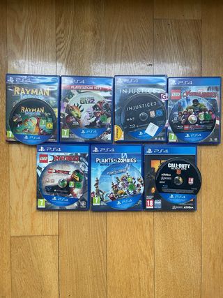 Pack 7 Juegos PS4