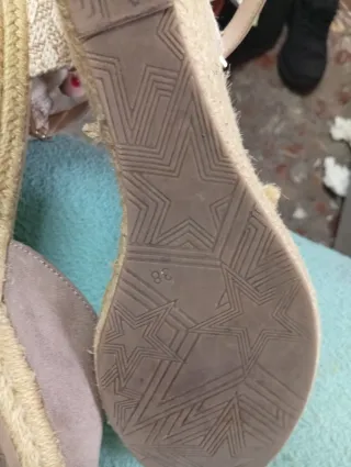 Alpargatas cuña Graceland beige