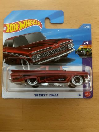 Hot Wheels '59 Chevy Impala Red