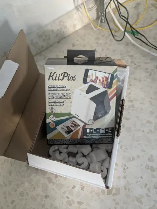 Kiipix impresora Smartphone + película intax mini