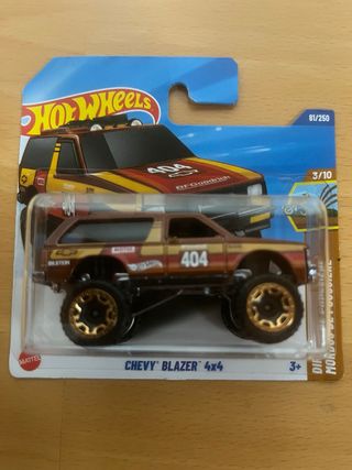 Hot Wheels Chevy Blazer 4x4