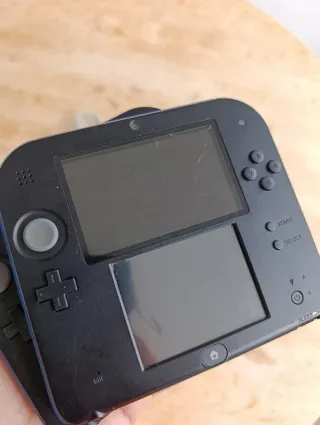 2x Nintendo 2ds cargador Para piezas o restaurar