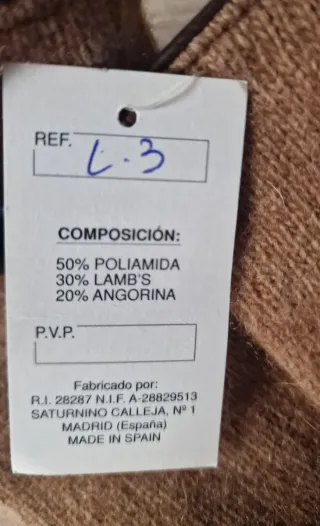 Guantes de chica marrones con detalle