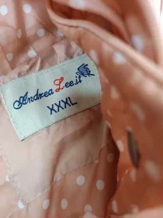 Anorak acolchado mujer rosa