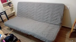 Sofá Cama Gris - Funda Nueva