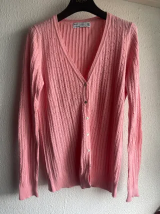 Chaqueta Rosa Zara Talla L