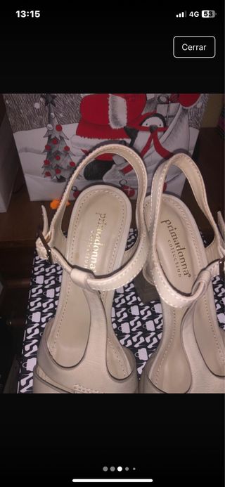 Tacones beige Primadonna Collection