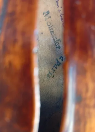 Violín L. Moitessier 1820 Rampal