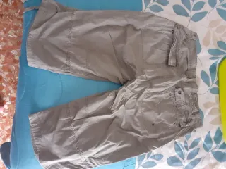 Pantalón Pirata Hombre Talla 44 Verde Oliva