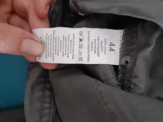 Pantalón Pirata Hombre Talla 44 Verde Oliva