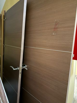 Puertas de interior abatibles