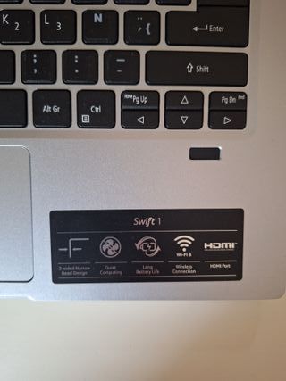 Acer Swift 1 SF114-34 Argento