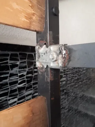 Somier láminas 190x135cm patas