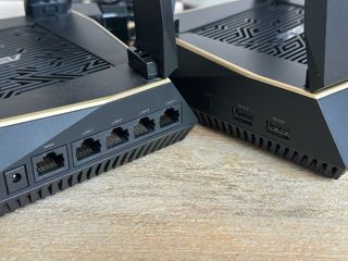 Pack 2 Routers ASUS RT-AX92U WiFi6 Tribanda