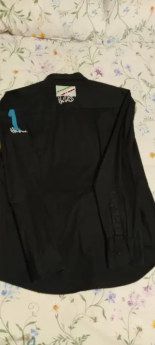 Camisa Negra Talla L Hombre