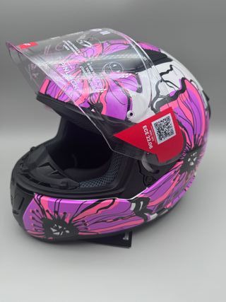 Casco Moto Integral LS2 Rapid II Poppies, talla M