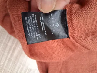 Maglia Marville on scollo a V.Tg M cotone/lana