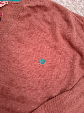 Maglia Marville on scollo a V.Tg M cotone/lana