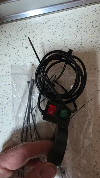 Manillar bici con botones