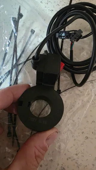 Manillar bici con botones