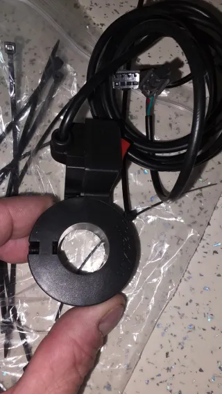 Manillar bici con botones