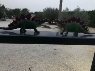 Juguetes dinosaurios Stegosaurus (2 unidades)