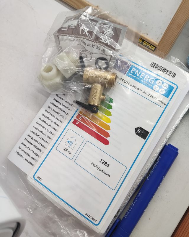 Ariston,Lydos Wifi Termo calentador Eléctrico 100L