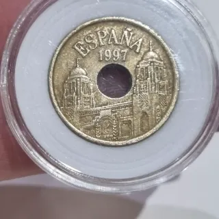 2 Monedas 25 Pesetas Melilla 1497-1997 y año 2000