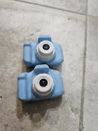 Lote 2 Cámaras Digitales Infantiles Azul