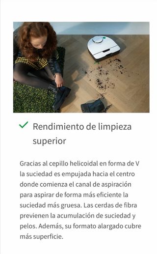 Robot Aspirador Kobold VR7 Nuevo Caja