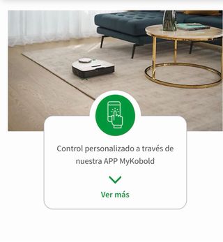 Robot Aspirador Kobold VR7 Nuevo Caja