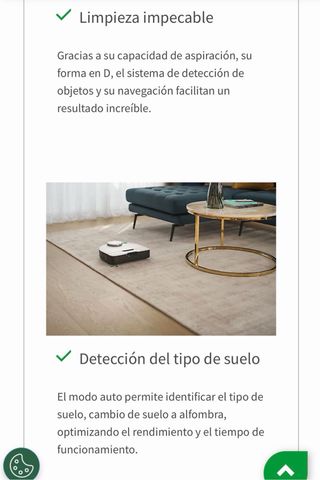 Robot Aspirador Kobold VR7 Nuevo Caja