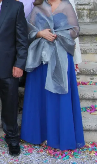 Vestido de fiesta azul Bilbao