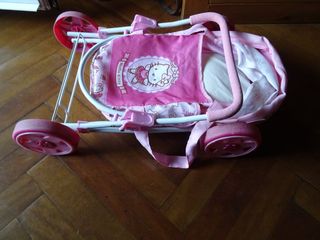 COCHECITO DE MUÑECAS PLEGABLE Hello Kitty