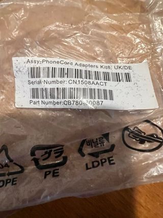 Adattatore Fax UK/DE