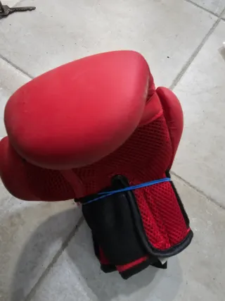 Lote Guantes Boxeo Rojos