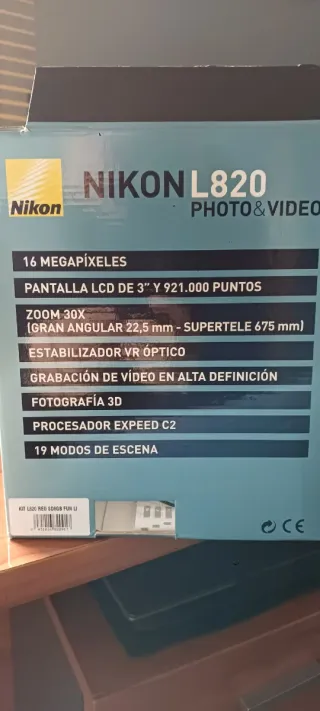 Cámara Nikon L820 Photo & Video