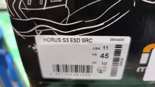 Zapatos de seguridad Mendi Talla 45 Nuevos