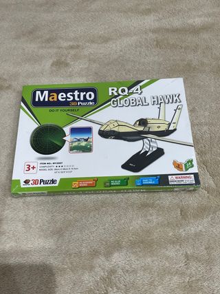 Maestro RQ-4 Global Hawk 3D Puzzle
