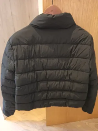 Plumífero Zara Negro Mujer