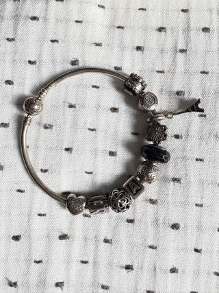 Pulsera Pandora Original con 10 Charms