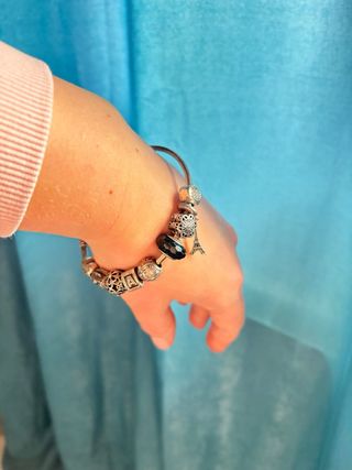 Pulsera Pandora Original con 10 Charms