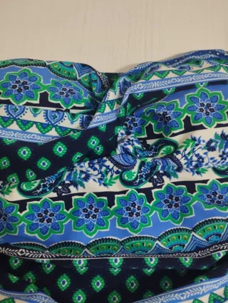 Bañador estampado azul y verde