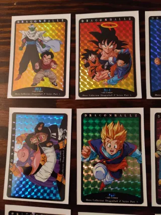 Dragon Ball Z Hero Collection Part 3 Cards